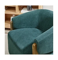 Parker Living Finley - Island Teal Swivel Accent Chair Two Pack