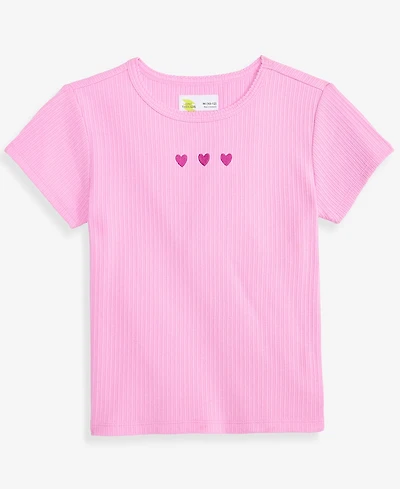 Epic Threads Girls' Xs-xl Ribbed Baby T-Shirt, Macy's Exclusive