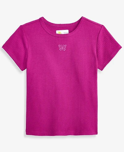 Epic Threads Girls' Xs-xl Ribbed Baby T-Shirt, Macy's Exclusive