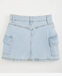 Epic Threads Girls' Xs-xl Denim Cargo Skirt, Macy's Exclusive