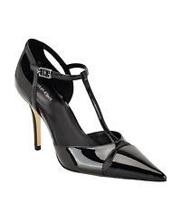 Calvin Klein Women's Odielle T-Strap Stiletto Pumps