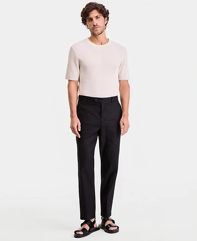 Alfani Men's Tech Linen Pants, Macy's Exclusive