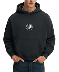 Cotton On Men's Modern Box-Fit Alfa Romeo Hoodie