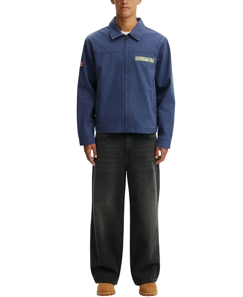 Cotton On Men's Garage Long-Sleeve Jacket