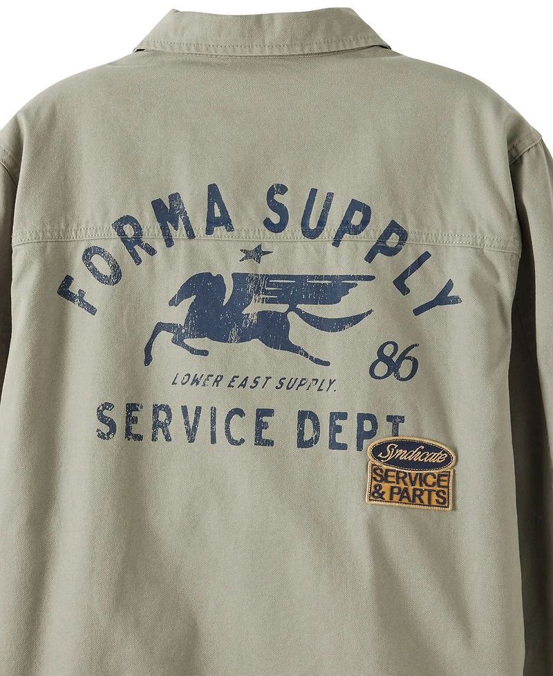 Cotton On Men's Garage Long-Sleeve Jacket