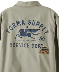 Cotton On Men's Garage Long-Sleeve Jacket
