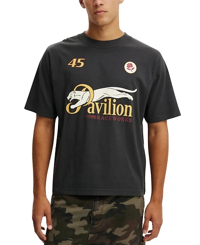 Cotton On Men's Cropped Modern-Fit Graphic T-Shirt