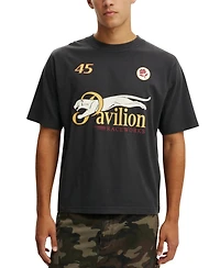 Cotton On Men's Cropped Modern-Fit Graphic T-Shirt