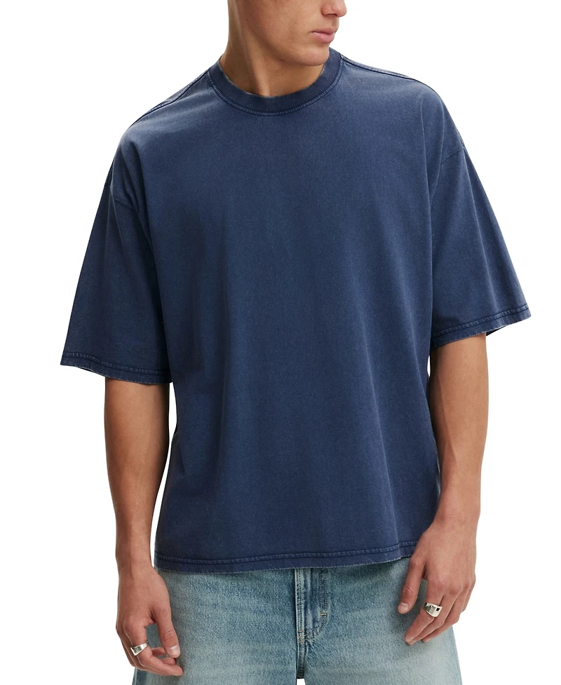 Cotton On Men's Cropped Modern-Fit Short-Sleeve T-Shirts