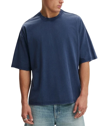 Cotton On Men's Cropped Modern-Fit Short-Sleeve T-Shirts