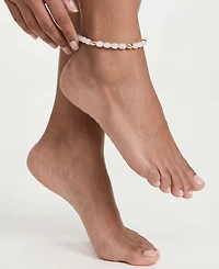 Ettika Turquoise Polished Pebble Anklet