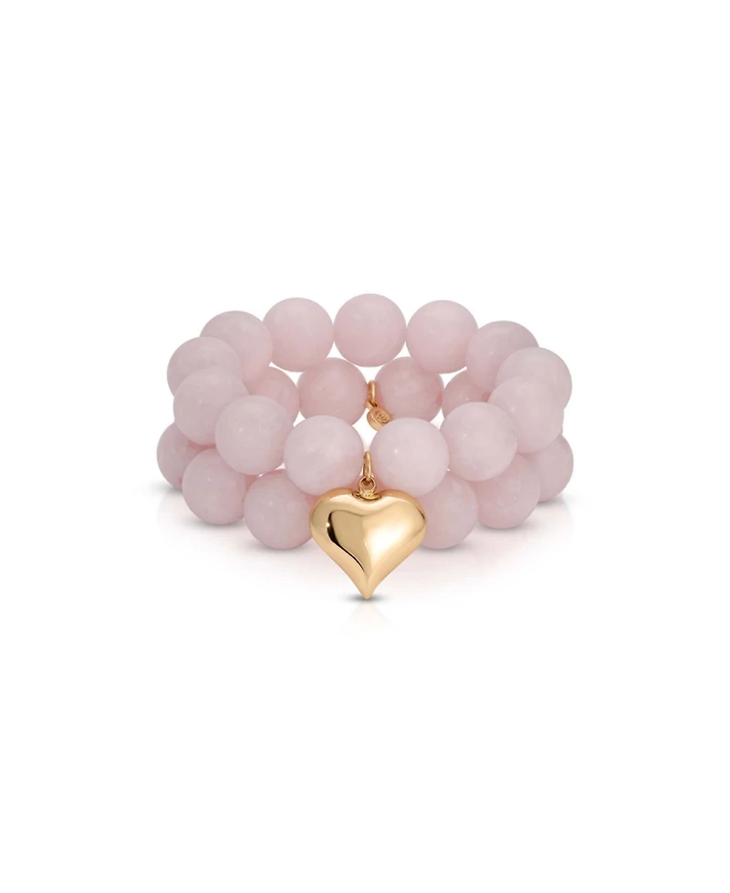 Ettika Luck and Love Turquoise Stretch Bracelet