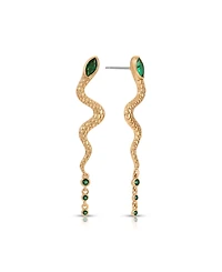Ettika 18k Gold-Tone Serpentina Earrings
