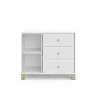 Storkcraft California 3 Drawer Combo Dresser