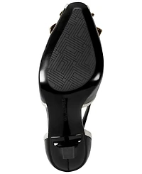 Karl Lagerfeld Paris Women's Lacey High Dress Sandals