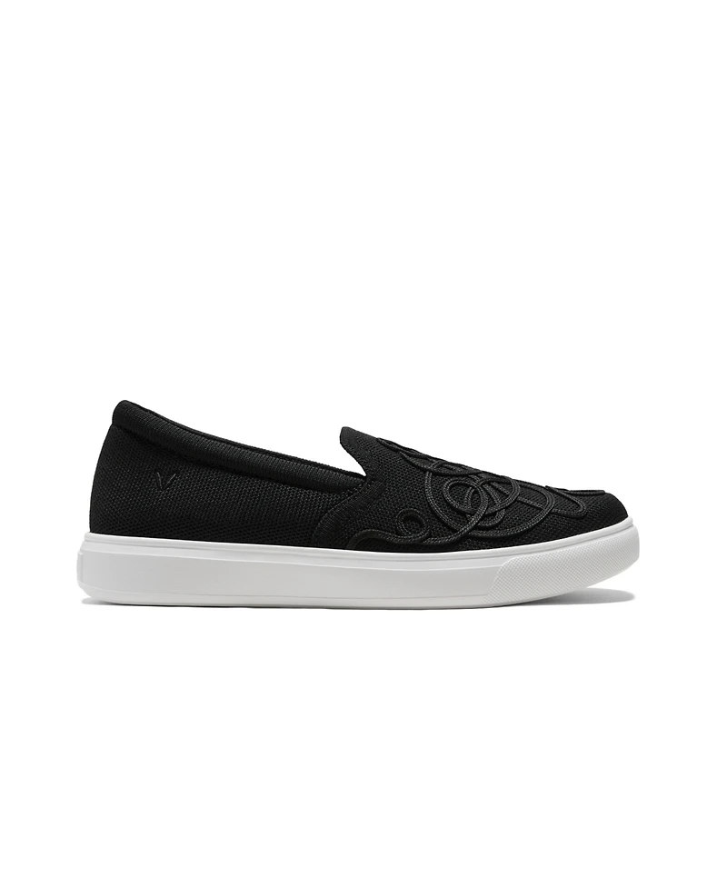 Vivaia Women's V-Tune Round Toe Classic Slip-On Unisex Sneakers