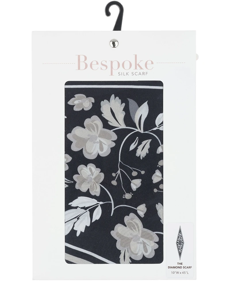 Bespoke Fashion Women's Frances Floral Diamond Scarf