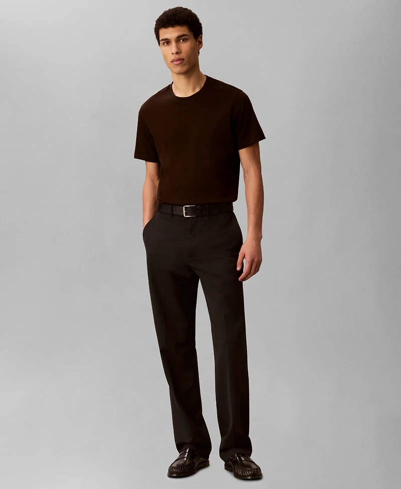 Calvin Klein Men's Short Sleeve Supima Cotton Interlock T-Shirt