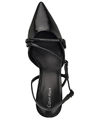 Calvin Klein Women's Tarlie Tapered Heel Slingback Pumps