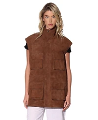 Walter Baker Women's Renata Longline Cargo Vest