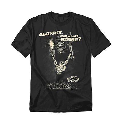 Logovision Men's Army Of Darkness Want Some T-Shirt