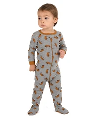Leveret Toddler Boys Matching Family One-Piece Cotton Sleep 'n Play Footed Pajamas