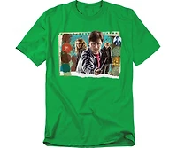 Harry Potter Men's Harry, Hermoine, And Ron Photo Collage T Shirt