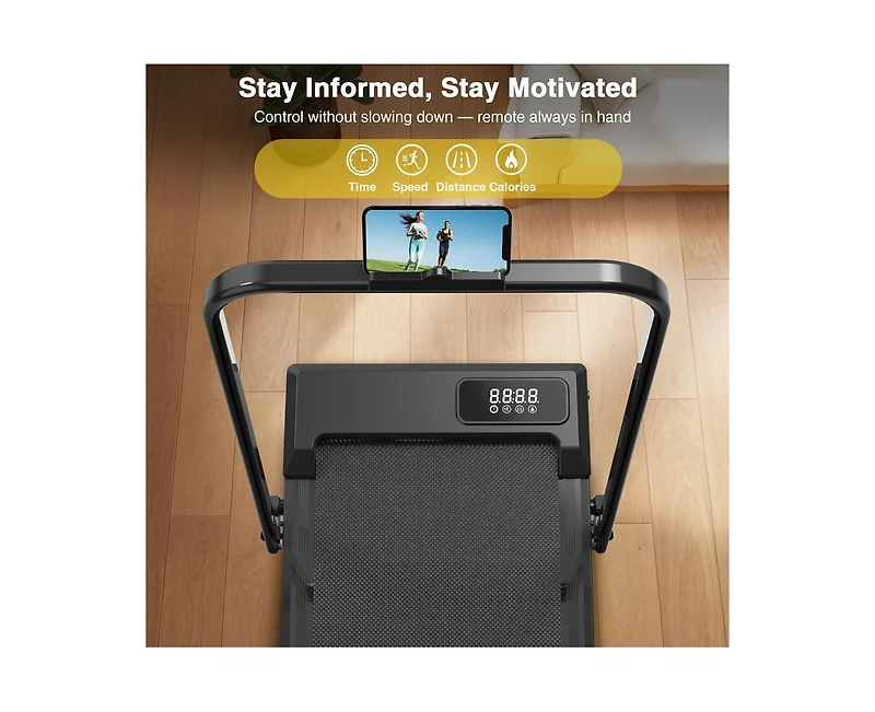 Redliro Walking Pad Treadmill 2-in-1 with Incline