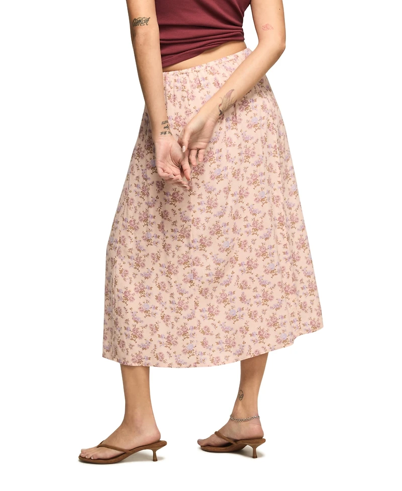 Lucky Brand Women's Simone Midi Skirt