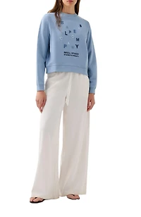 Scalpers Women's Multiletter Sweater
