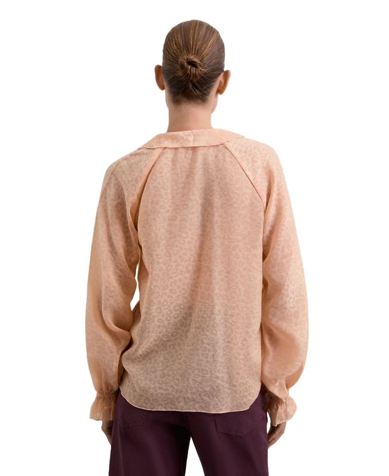 Scalpers Women's Leopardfrills Shirt