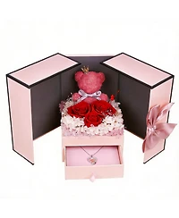 Gnuadz Preserved Gift With Sterling Necklace For Mom
