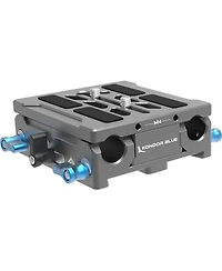 Kondor Blue Lws Arri Bridge Plate with Riser Plate for C70/Bmpcc 6K Pro/Ursa Mini/FX6/Venice, Space