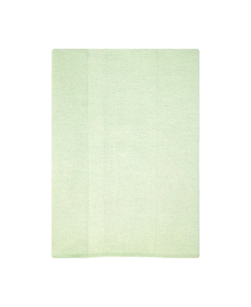 Hudson Baby Girl Cotton Poly Flannel Burp Cloths 4-Pack, Yellow Daisy, One Size