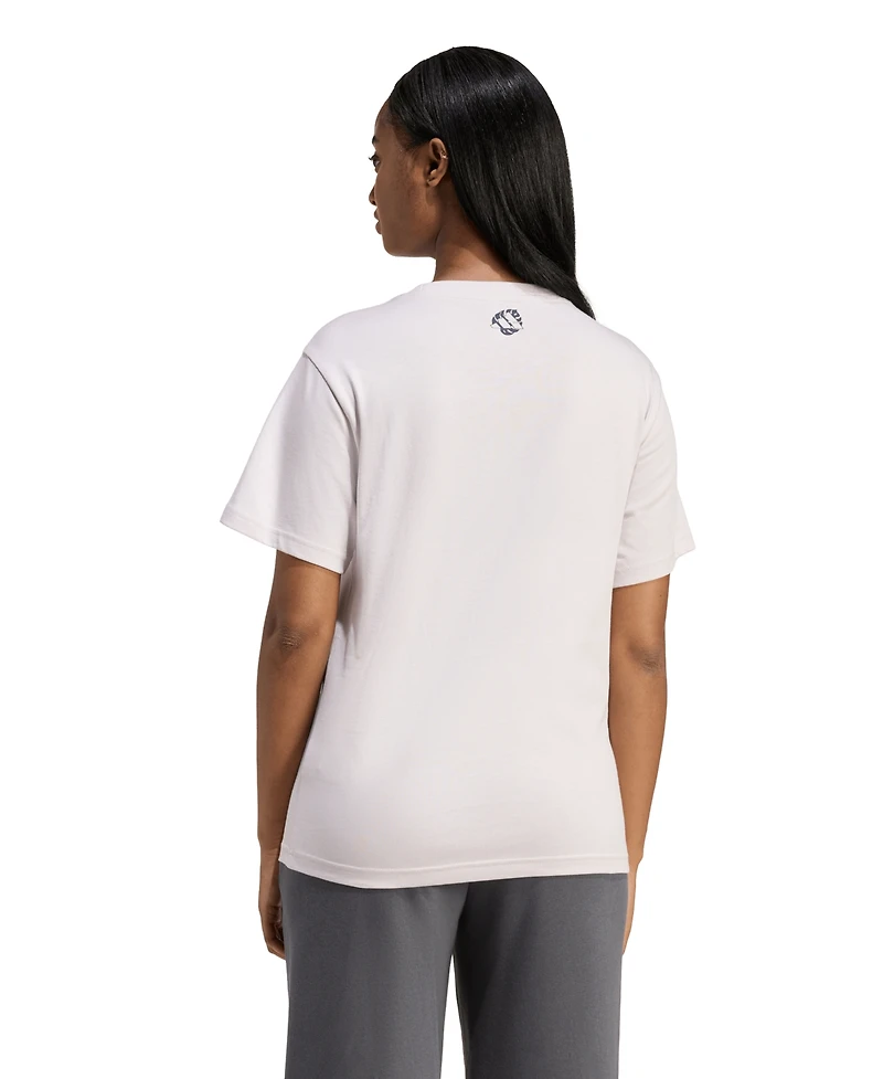 adidas Women's Animal Print Short-Sleeve Cotton T-Shirt