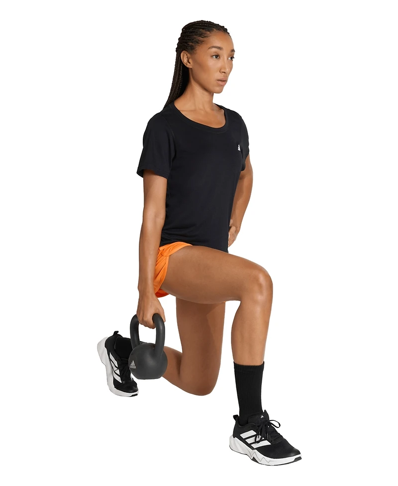 adidas Women's Workout Essentials Seamless Scoop Neck T-Shirt