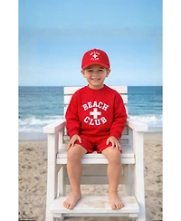 Bits and Bows Little/Big Unisex Beach Club Baseball Hat