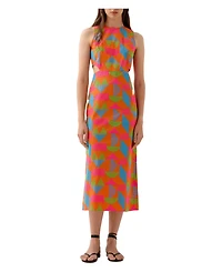 Scalpers Women's Emb Color flattering Dress