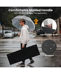 Yescom 2 Pack Electric Guitar Hard Case Wooden Shell for Stratocaster Style and Universal Portable Lockable Gig Bag Concert Studio