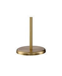 360 Lighting Traditional Pharmacy Floor Lamp with Usb Charging Port 55" Tall Brass Dome Shade Adjustable Arm for Living Room Reading