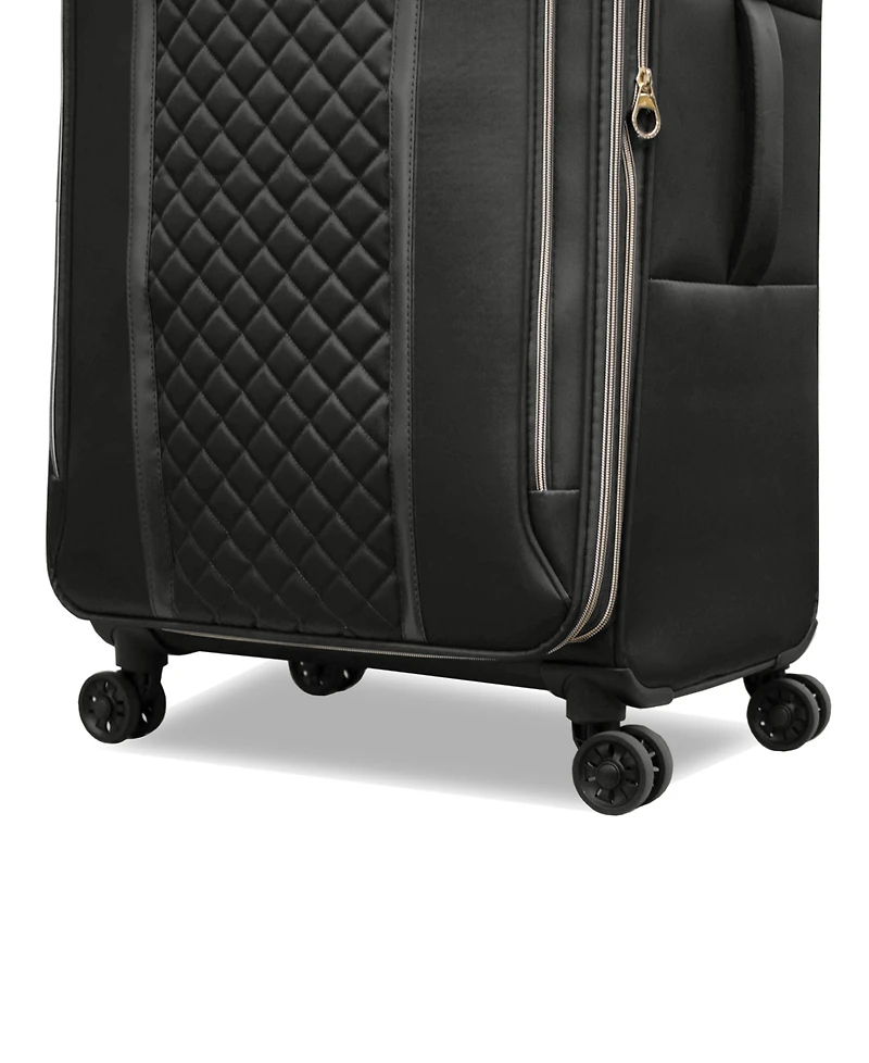Stella Blanc Sloane 3-Pc. Softside Expandable Spinner Luggage Set