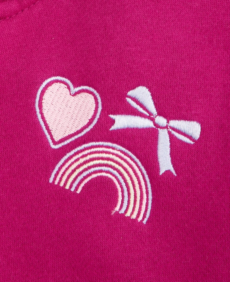 Epic Threads Toddler Girls' (12M-5T) Trio Fleece Zip Hoodie, Macy's Exclusive