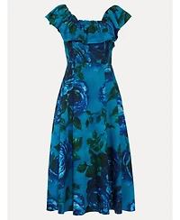 Phase Eight Women's Brianne Floral Midi Dress