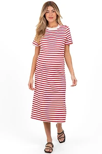 Navy Striped Short S