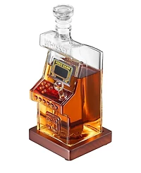 The Wine Savant Arcade Retro Gamer 25 oz. Whiskey Decanter