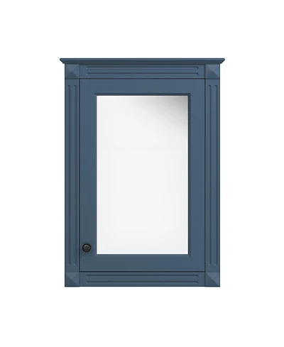 Busdays 20 Inch Wall Mounted Bathroom Storage Cabinet with Mirror Medicine Cabinet Adjustable Shelf Over Toilet Space Saver