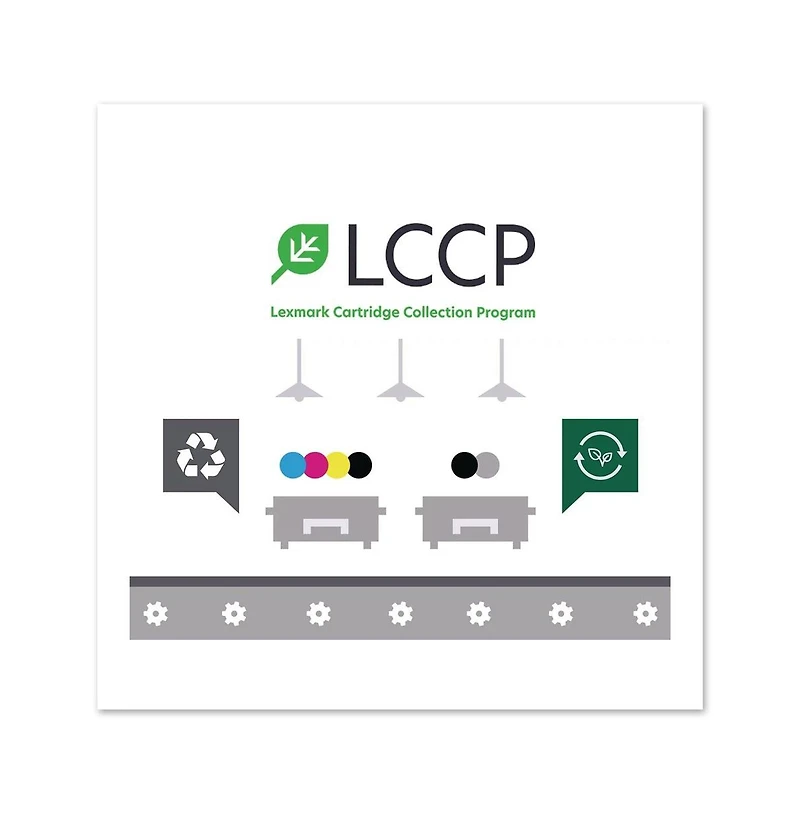 Lexmark 70C1HM0 3,000 Page-Yield Return Program High-Yield Toner