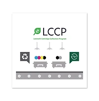 Lexmark 70C1HM0 3,000 Page-Yield Return Program High-Yield Toner
