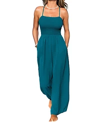 Cupshe Women's Sea Change Blue Jumpsuit