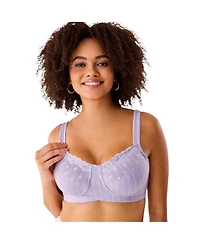 Comfort Choice Women's Pinstripe Wireless Bra